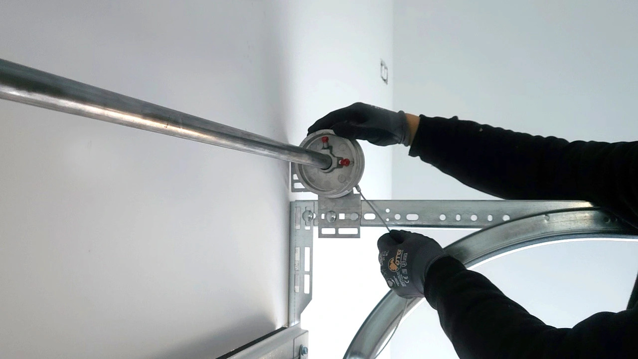 Garage door cable repair