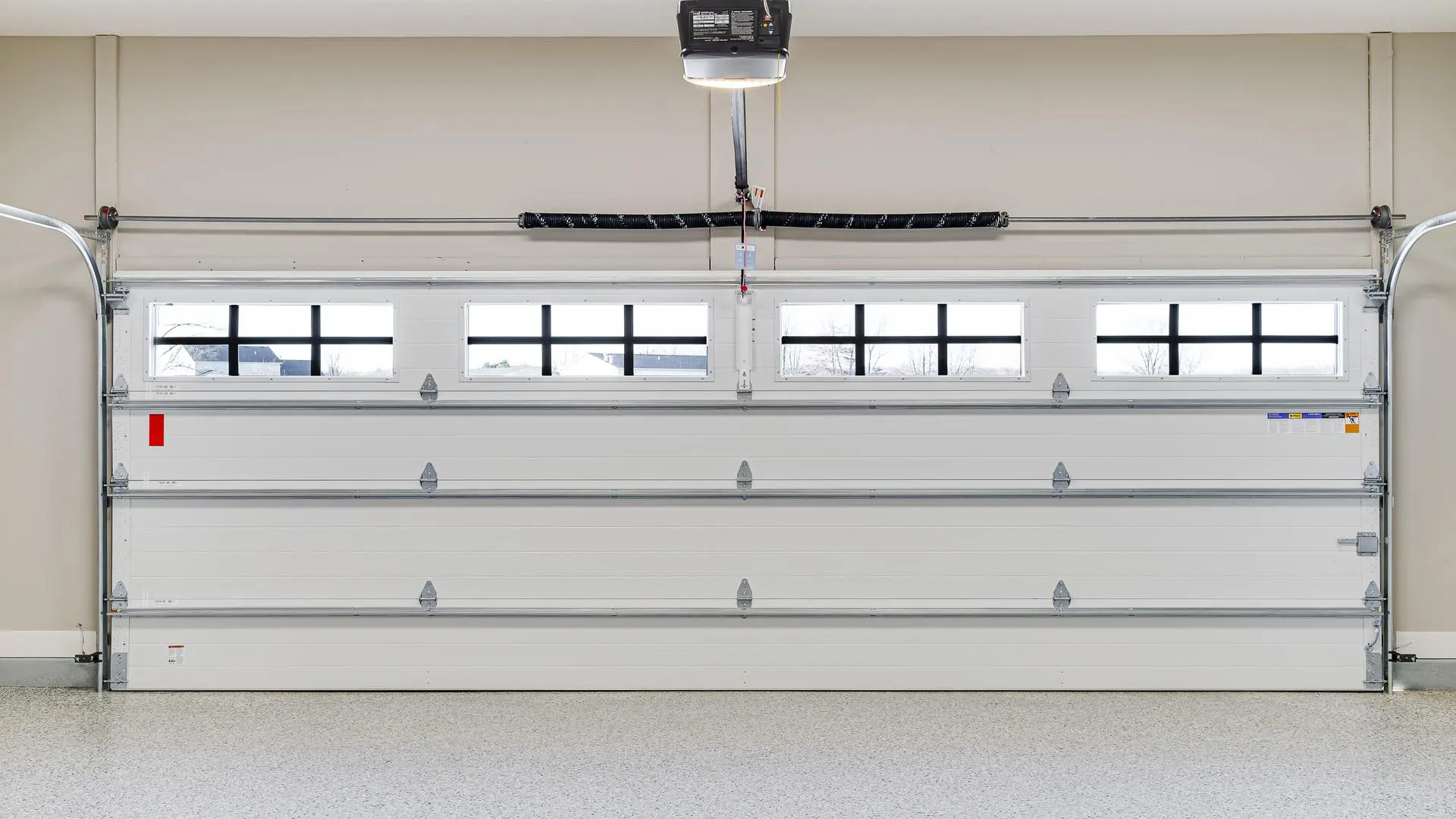 Garage door spring repair