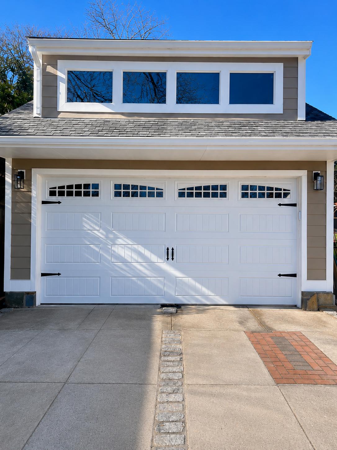Garage door opener service photo