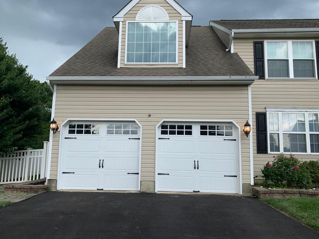 Garage door panel replacement